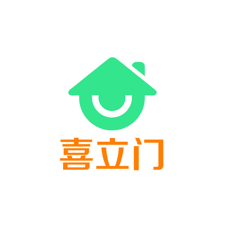 喜立门logo设计