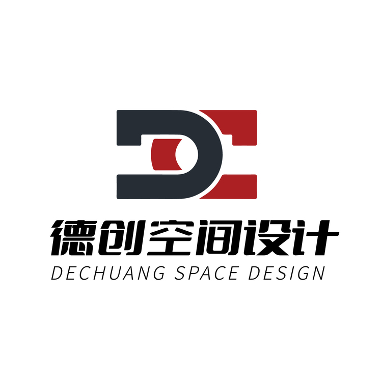 德创空间设计logo