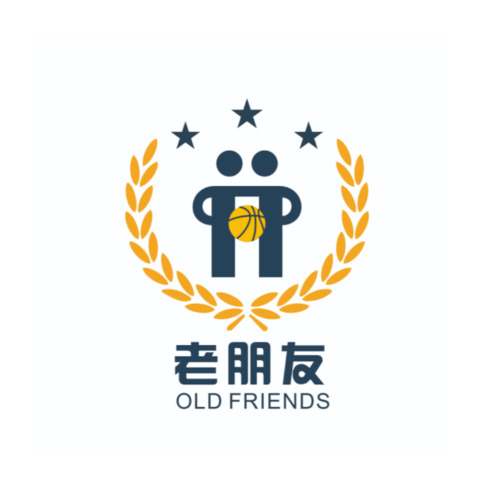 老朋友logo设计