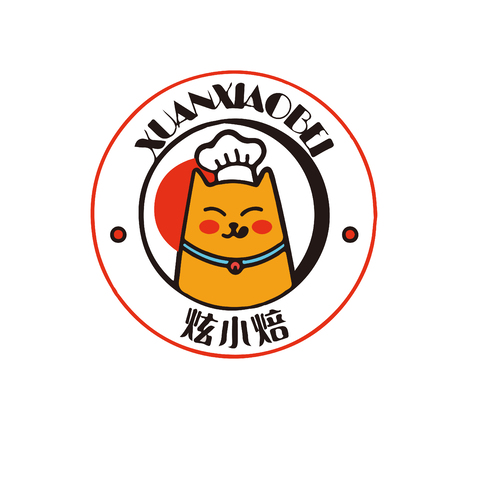 猫猫烘焙logo设计