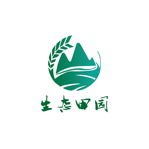 生态田园，农业logo设计