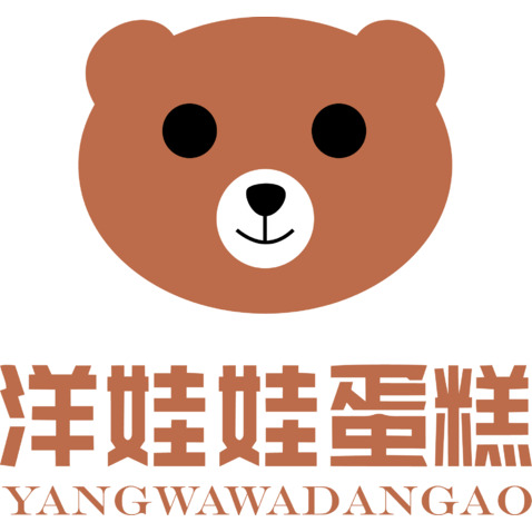 洋娃娃蛋糕logologo设计