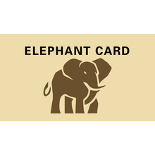 Elephant card