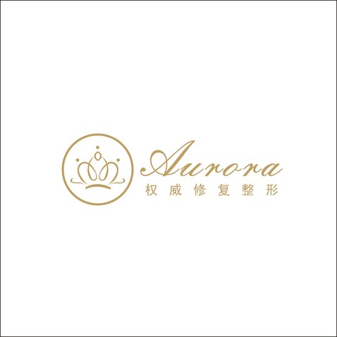 Aurora权威修复整形logo设计