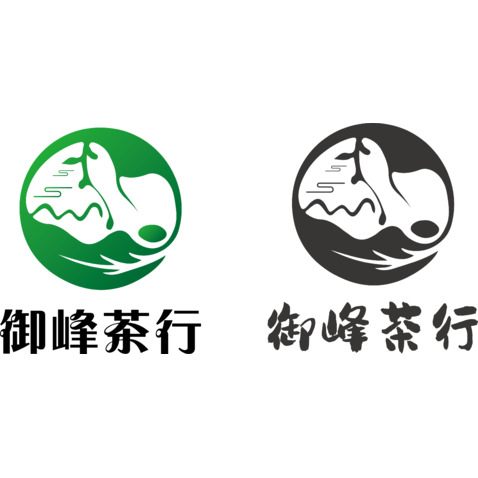 御峰茶行logo设计