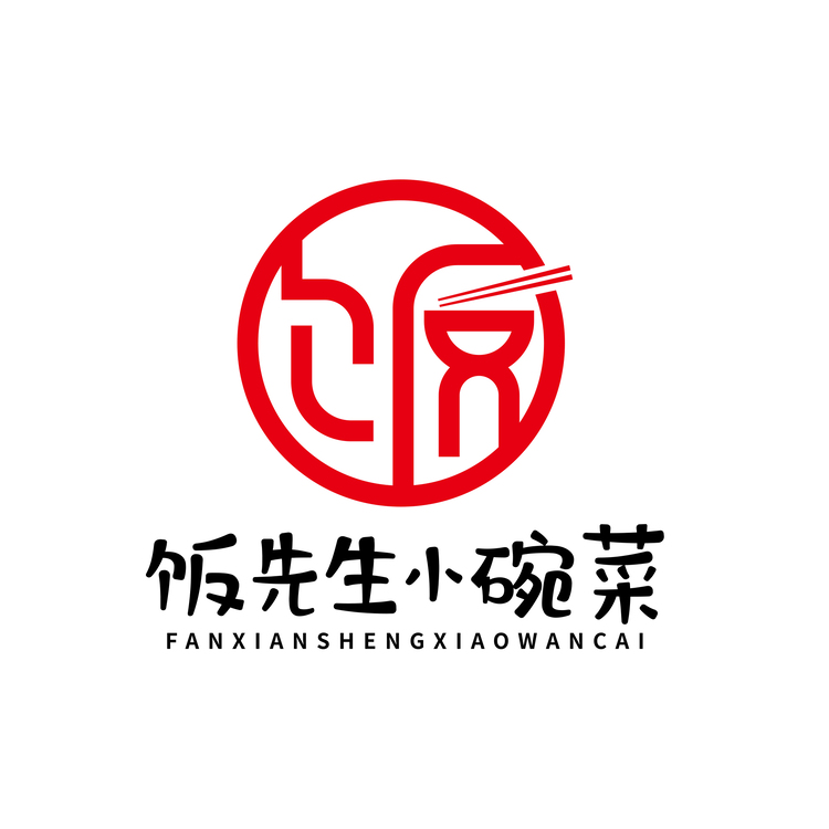 饭先生logo