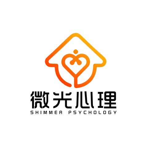 微光心理logo设计