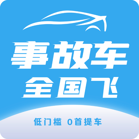 事故车全程飞logo设计