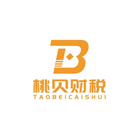 桃贝财税logo设计