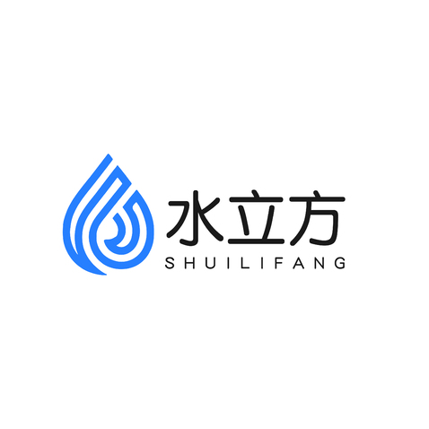 水立方logo设计