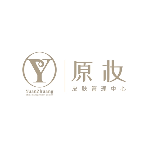 原妆皮肤管理中心logo设计