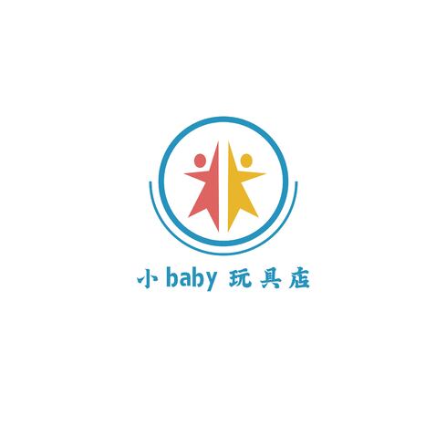 小baby玩具店logo设计