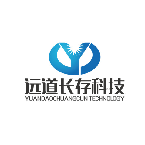 远道长存科技logo设计