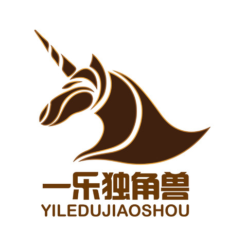 一乐独角兽logo设计