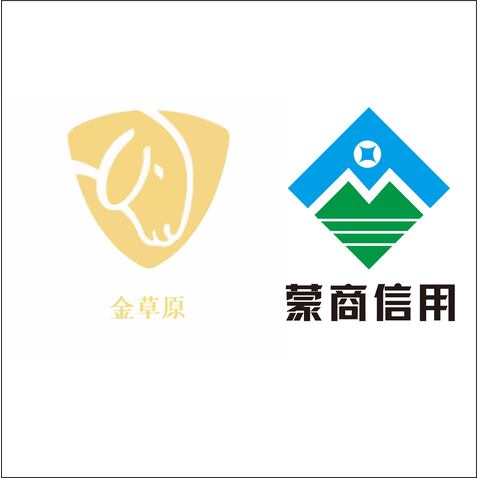 金草原 /蒙商信用logo设计