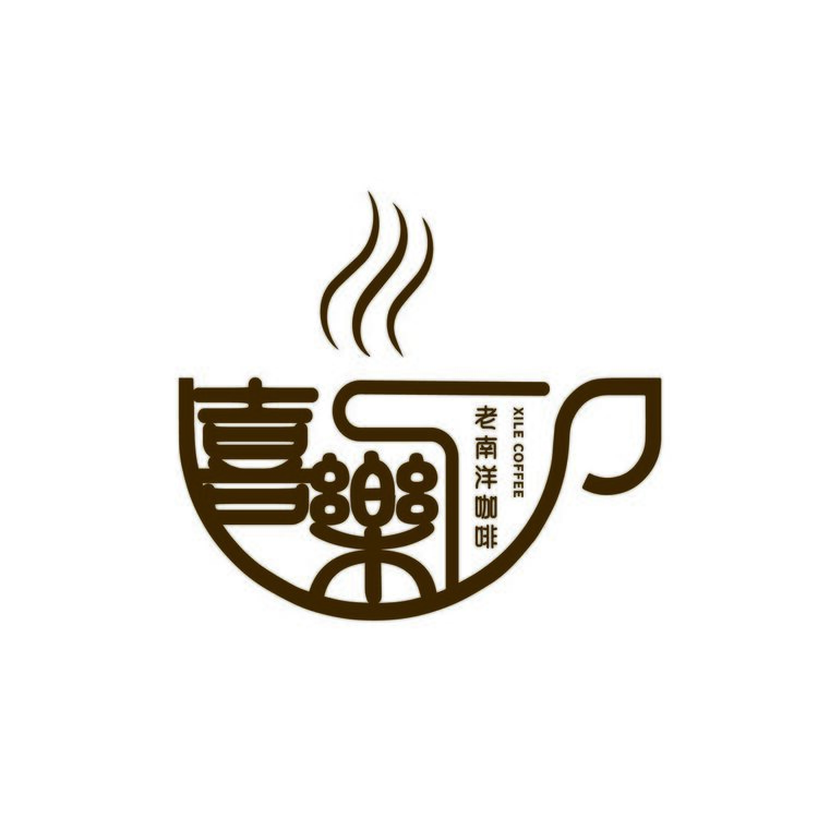 喜樂咖啡logo