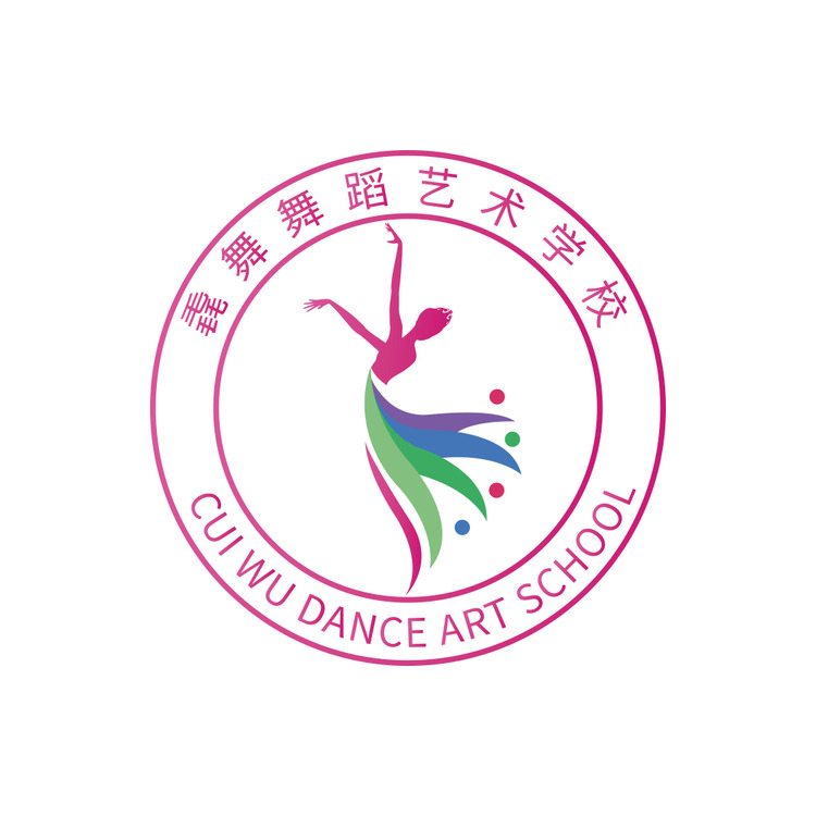 毳舞舞蹈艺术学校logo