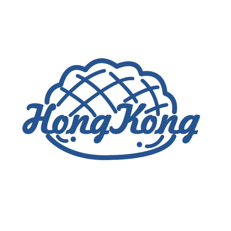 hongkonglogo設計-菠蘿包 藝術字-神筆設計