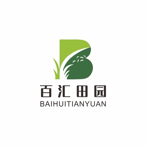 百汇田园logo设计