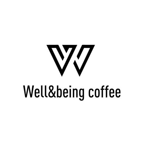 Well&amp;being coffeelogo设计