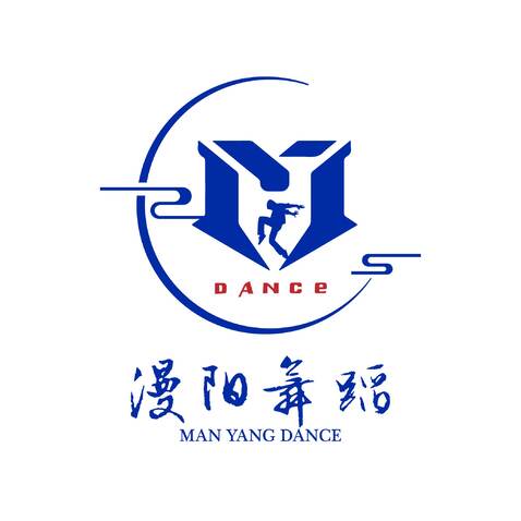 漫阳舞蹈logo设计