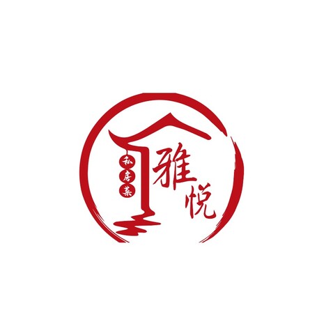 私房菜logo设计