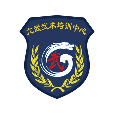 龙武武术培训中心logo设计