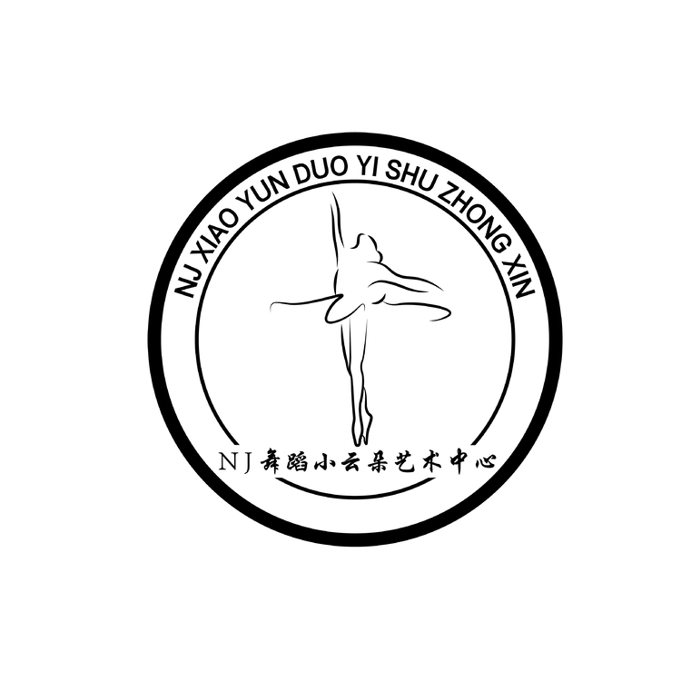 NJ舞蹈小云朵艺术中心logo
