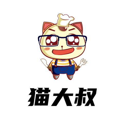 猫大叔logo设计