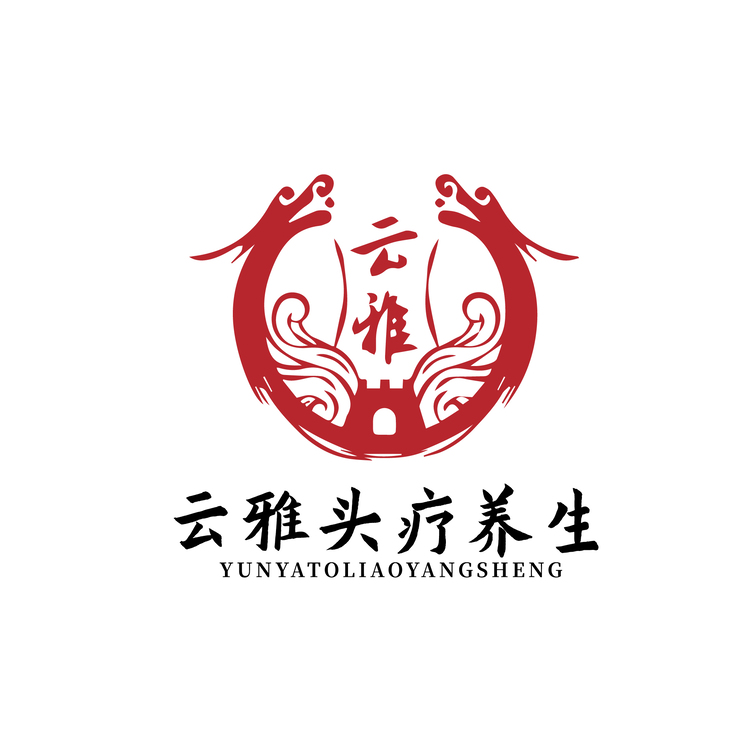 云雅头疗养生logo