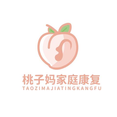 桃子妈家庭康复logo设计