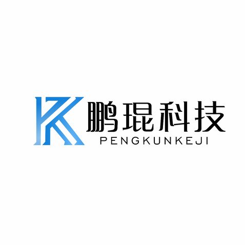 鹏琨科技logo设计