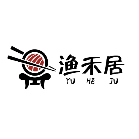 渔和居logo设计