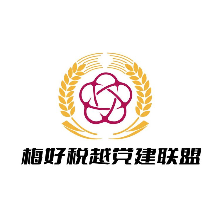 梅好税越党建联盟logo