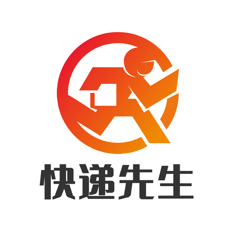 快递刺客logo设计