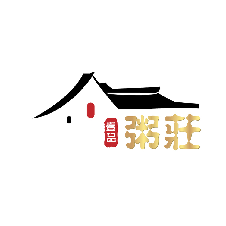 壹品粥庄logo