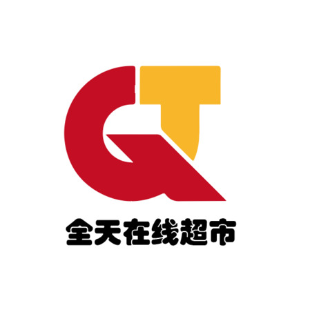 全天在线超市logo设计