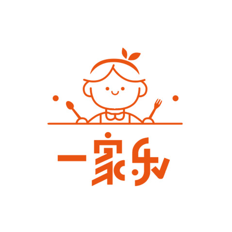 一家乐logologo设计