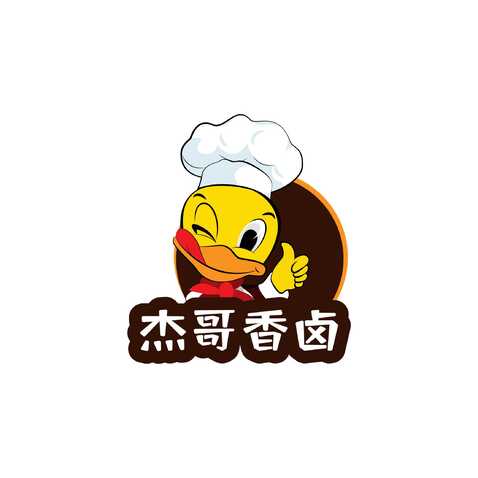 杰哥香卤logo设计