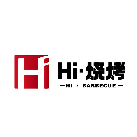 Hi·烧烤logo设计