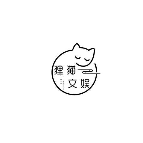 狸猫文娱logo设计