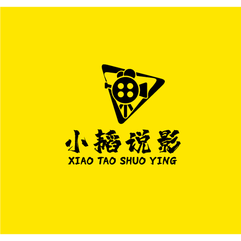 小韬说影logo设计