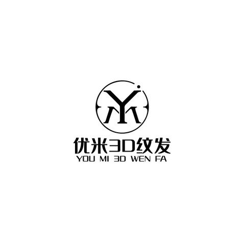 优米美发logo设计