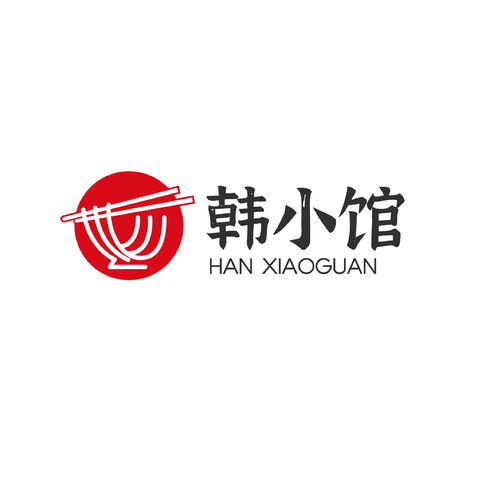 韩小馆logo设计