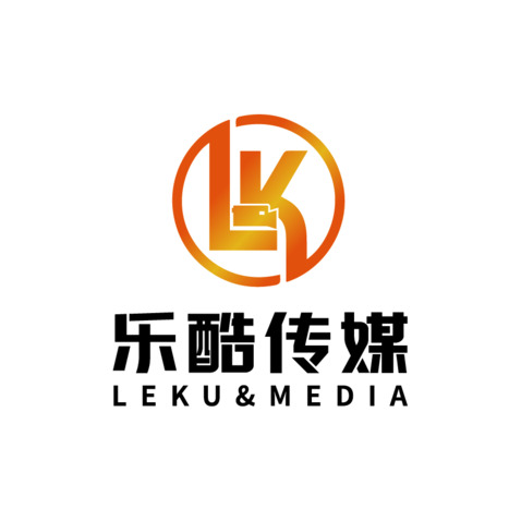 乐酷传媒logo设计