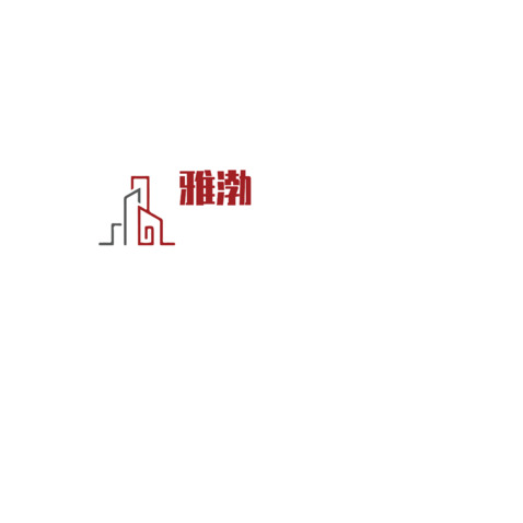 雅渤房地产公司logo设计