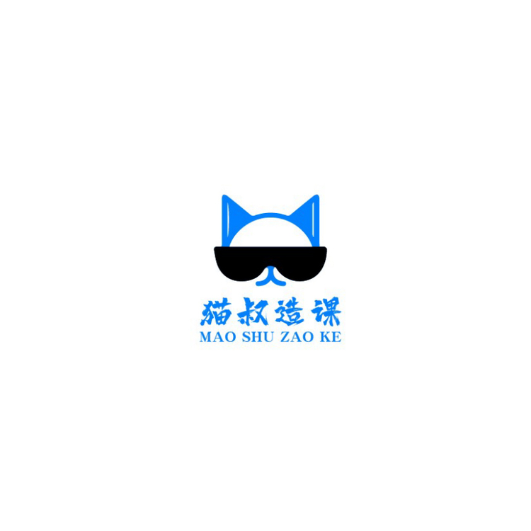 猫叔造课logo