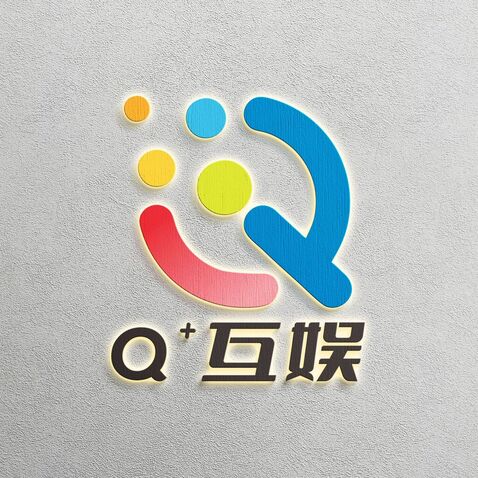 Q⁺互娱logo设计