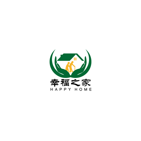 幸福之家logo设计