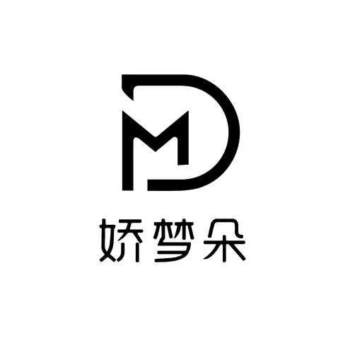 娇梦朵logo设计